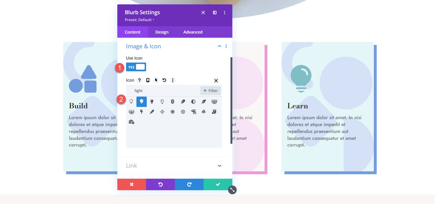 Elmosódott kép ikon