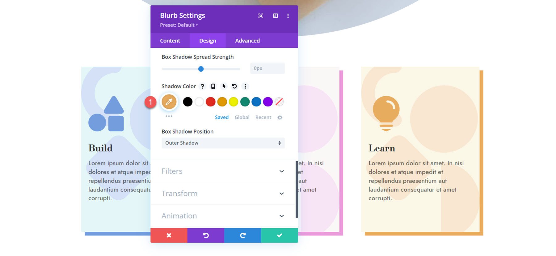 Elmosódott árnyék