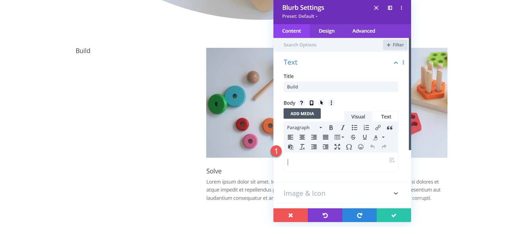 Elmosódott tartalom