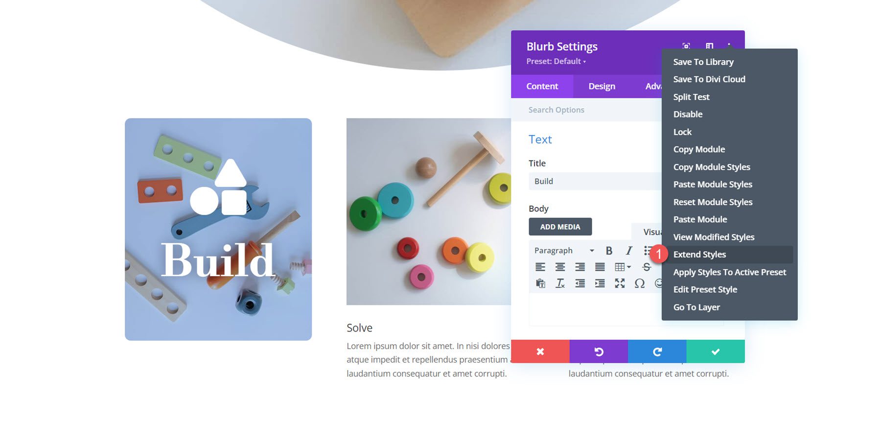 Bővítse ki az elmosódási stílusokat