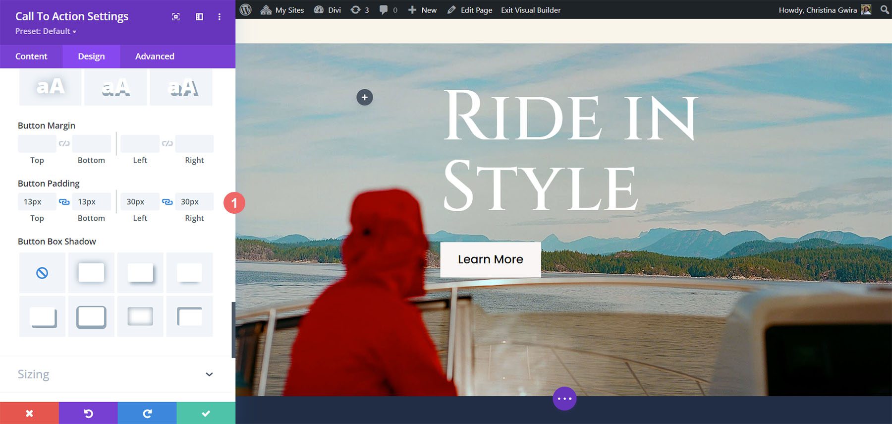 Kitöltés hozzáadása a gombhoz