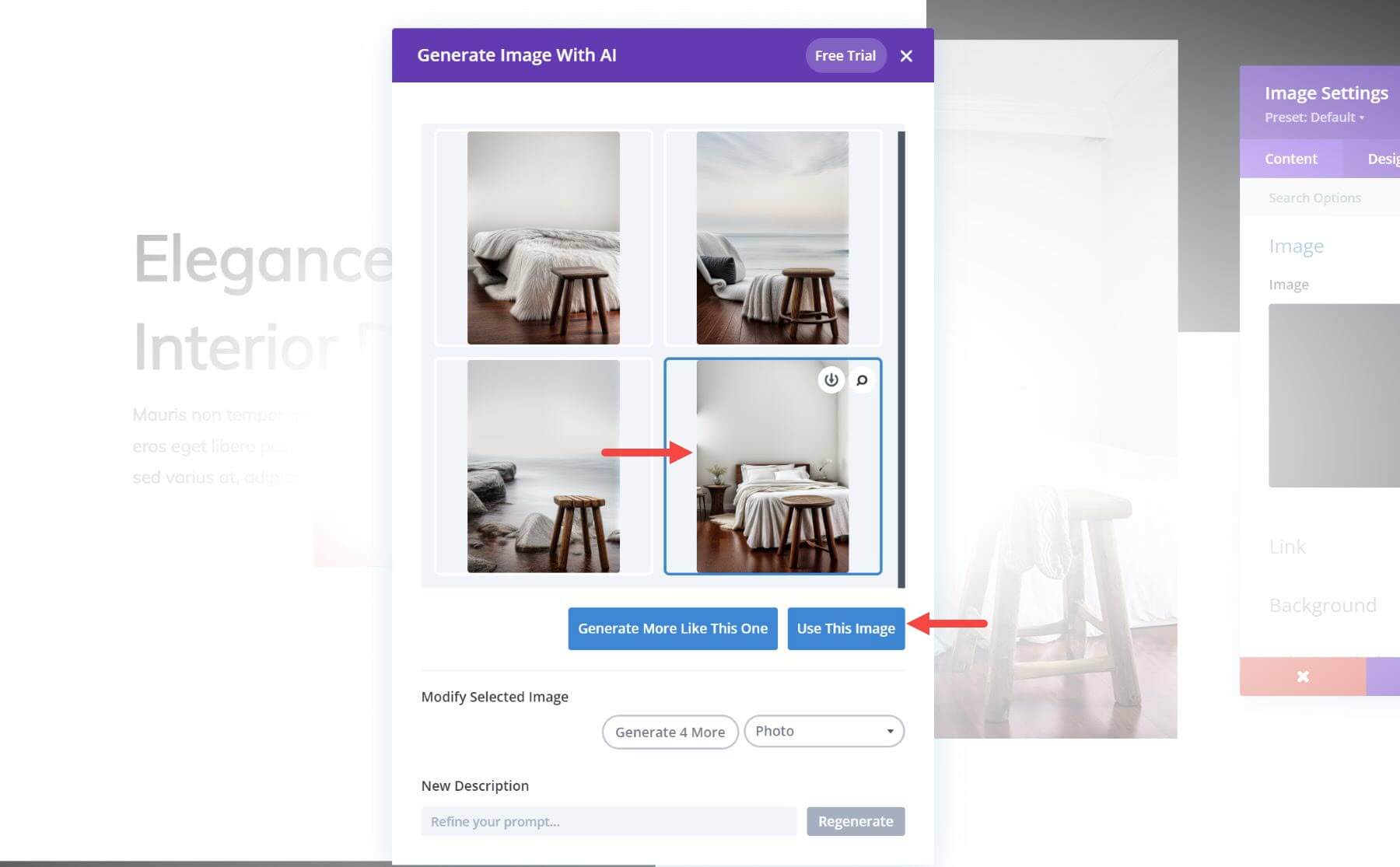choose image ⏱️ Időmegtakarítási tippek: mesterséges intelligencia használata a Divi webhelyfejlesztés egyszerűsítésére