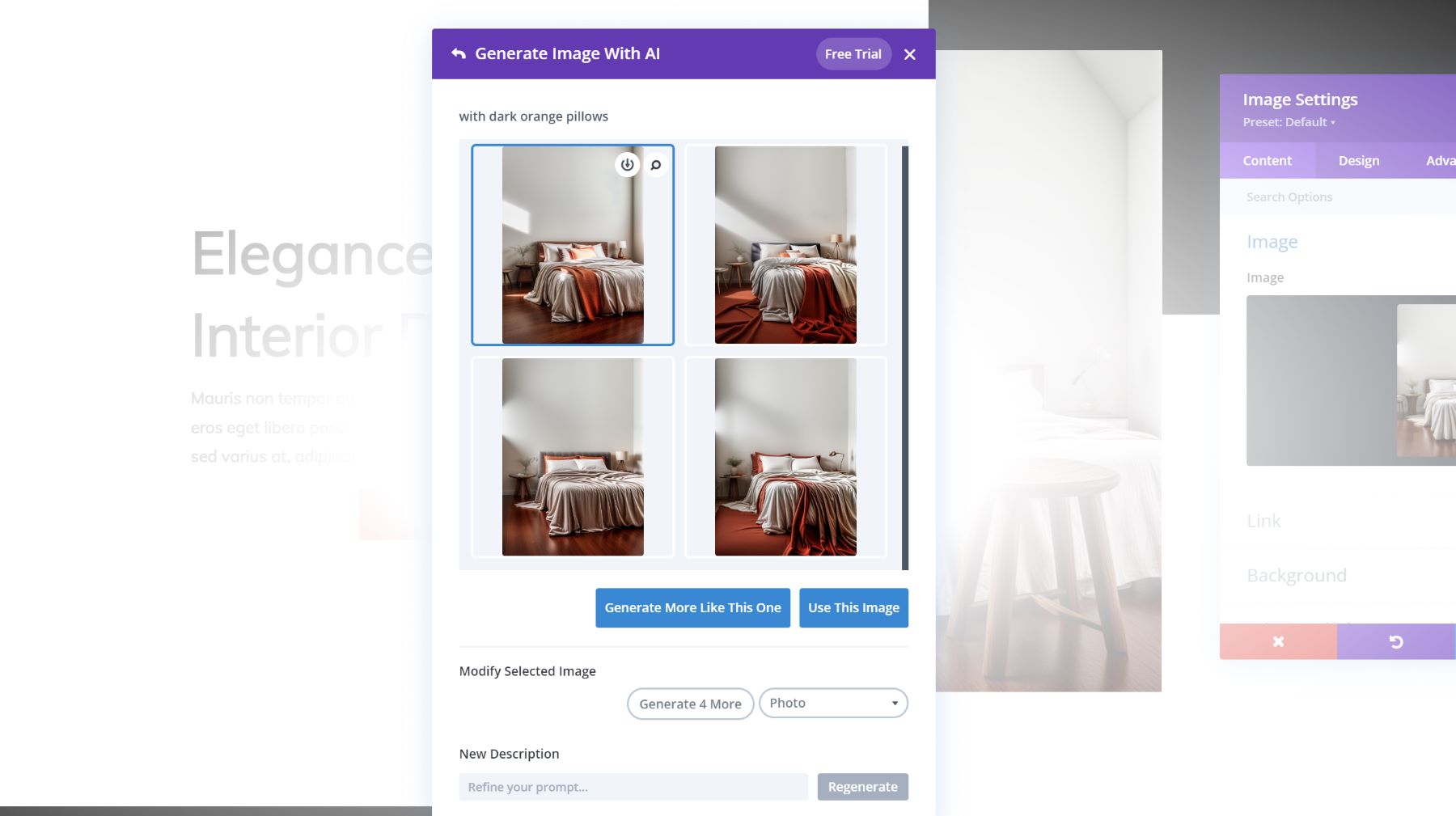 image after reference image tweaks ⏱️ Időmegtakarítási tippek: mesterséges intelligencia használata a Divi webhelyfejlesztés egyszerűsítésére