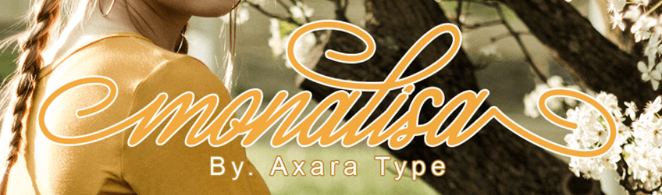 Példa a Monalisa betűtípusra.