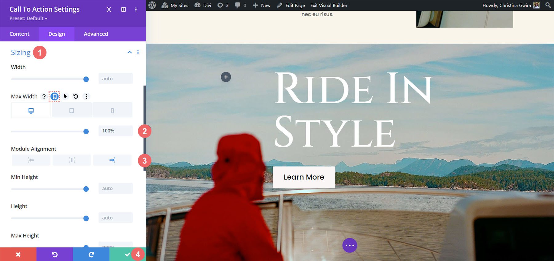 Maximális szélesség beállítása a mobil érzékenységhez