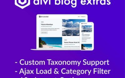 Divi Blog Extra – A legjobb megoldás Divi projektjei bemutatására