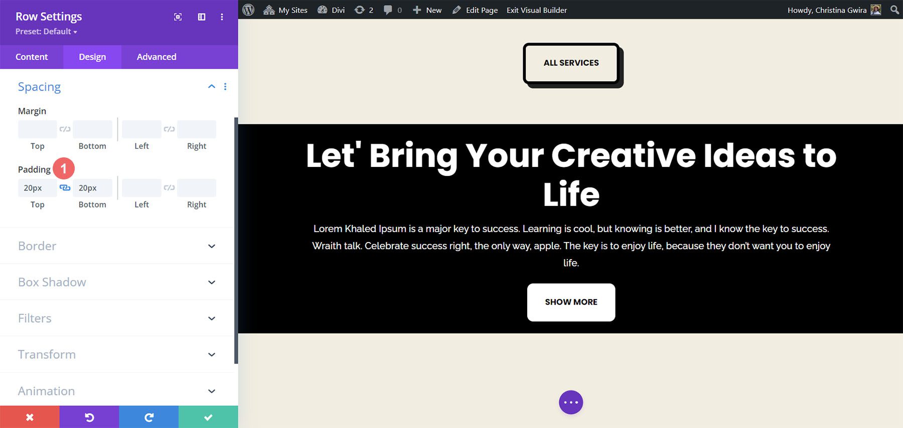 Kitöltés hozzáadása a sorhoz