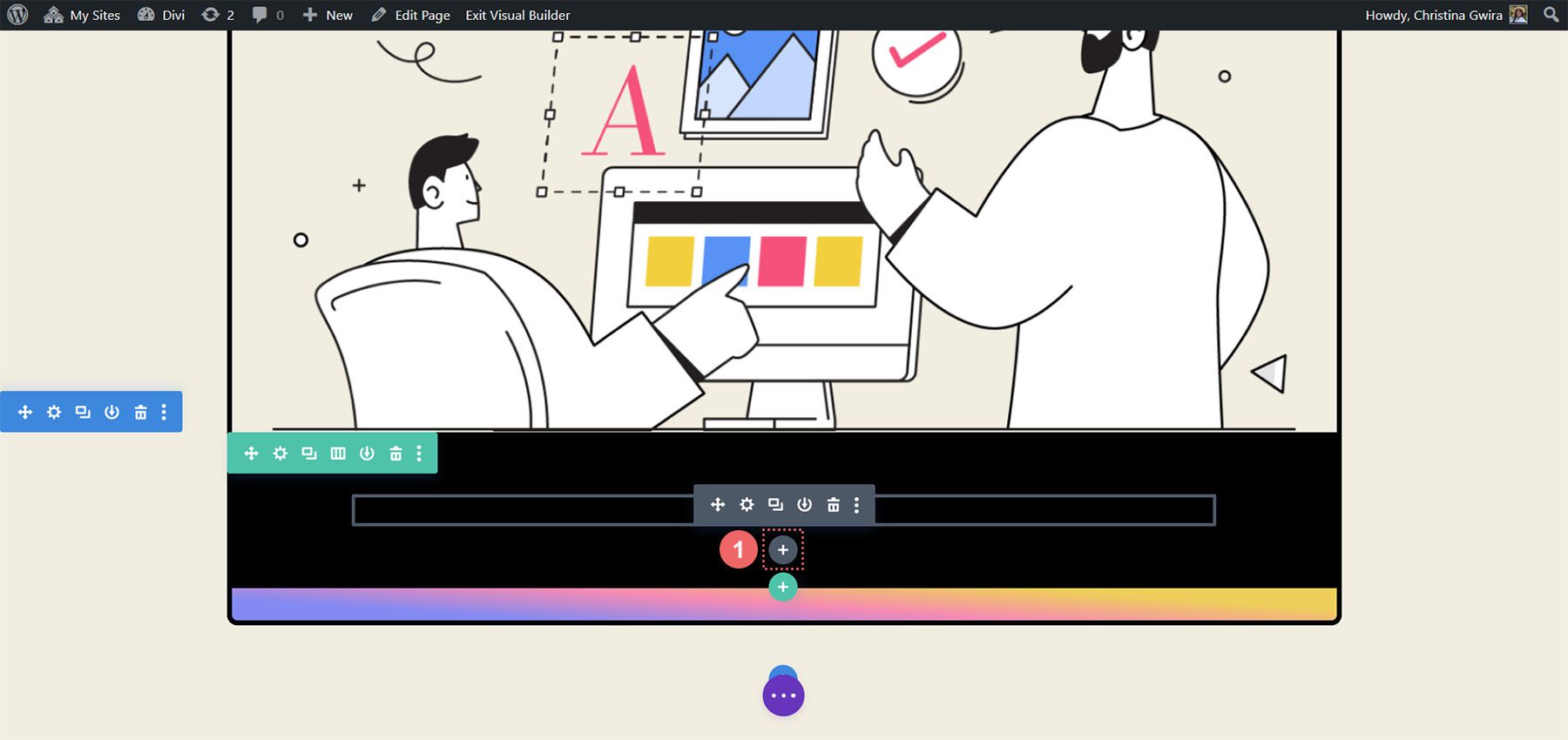 Új cselekvésre ösztönző modul hozzáadása