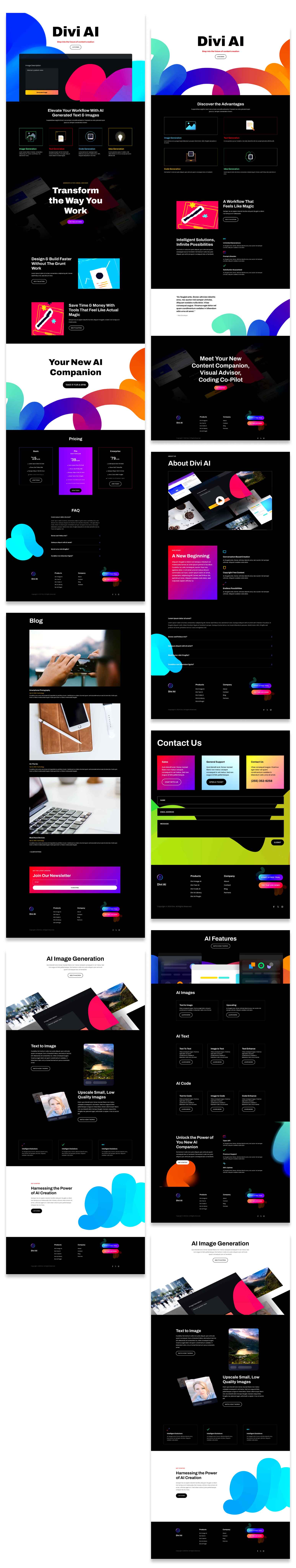 AI elrendezési csomag