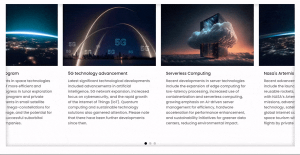 divi image news carousel Divi Plus Image Card Carousel Modul: Fedezze fel a legjobb alkalmazási területeket