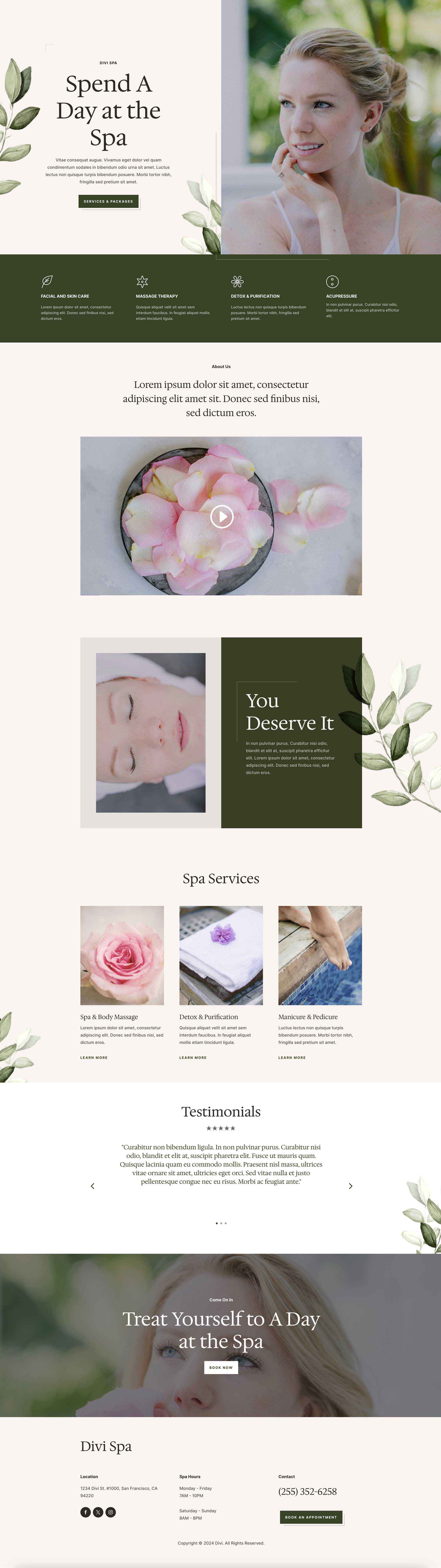 Spa elrendezési csomag