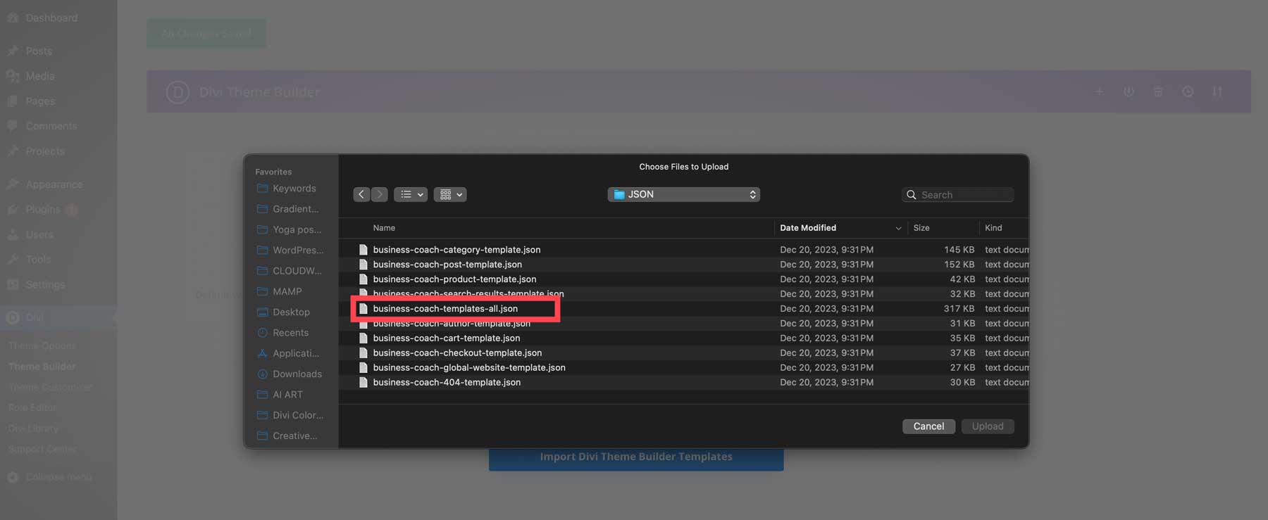 Business Coach témaépítő csomag