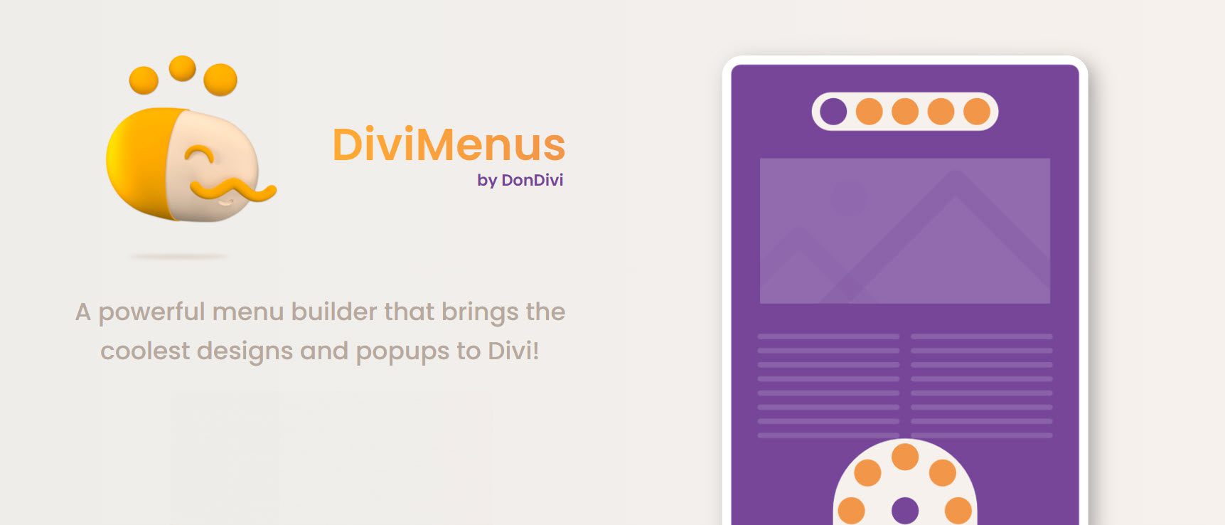 best divi menu plugins don divi section featured image A 6 legjobb Divi menübővítmény 2024-ben (Növelje a felhasználói élményt!)