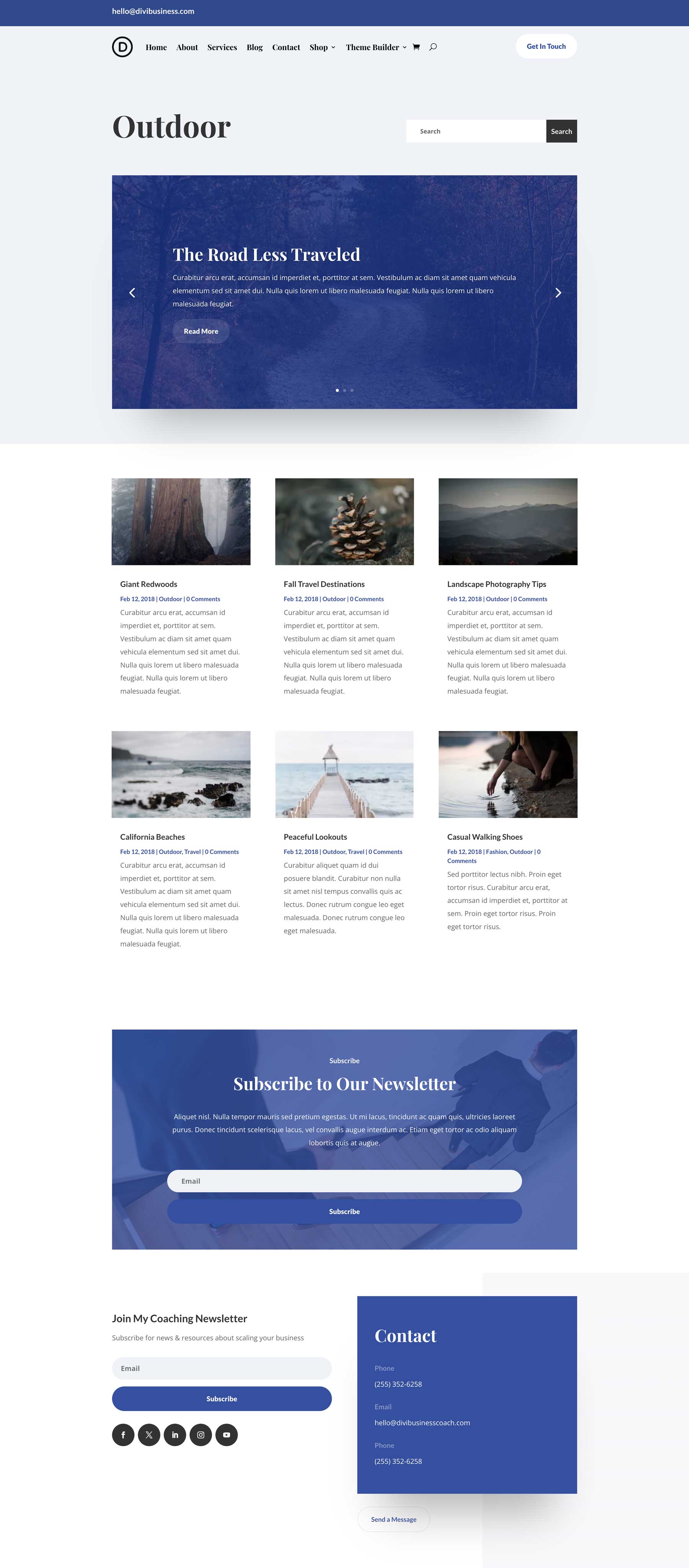 Business Coach témaépítő csomag