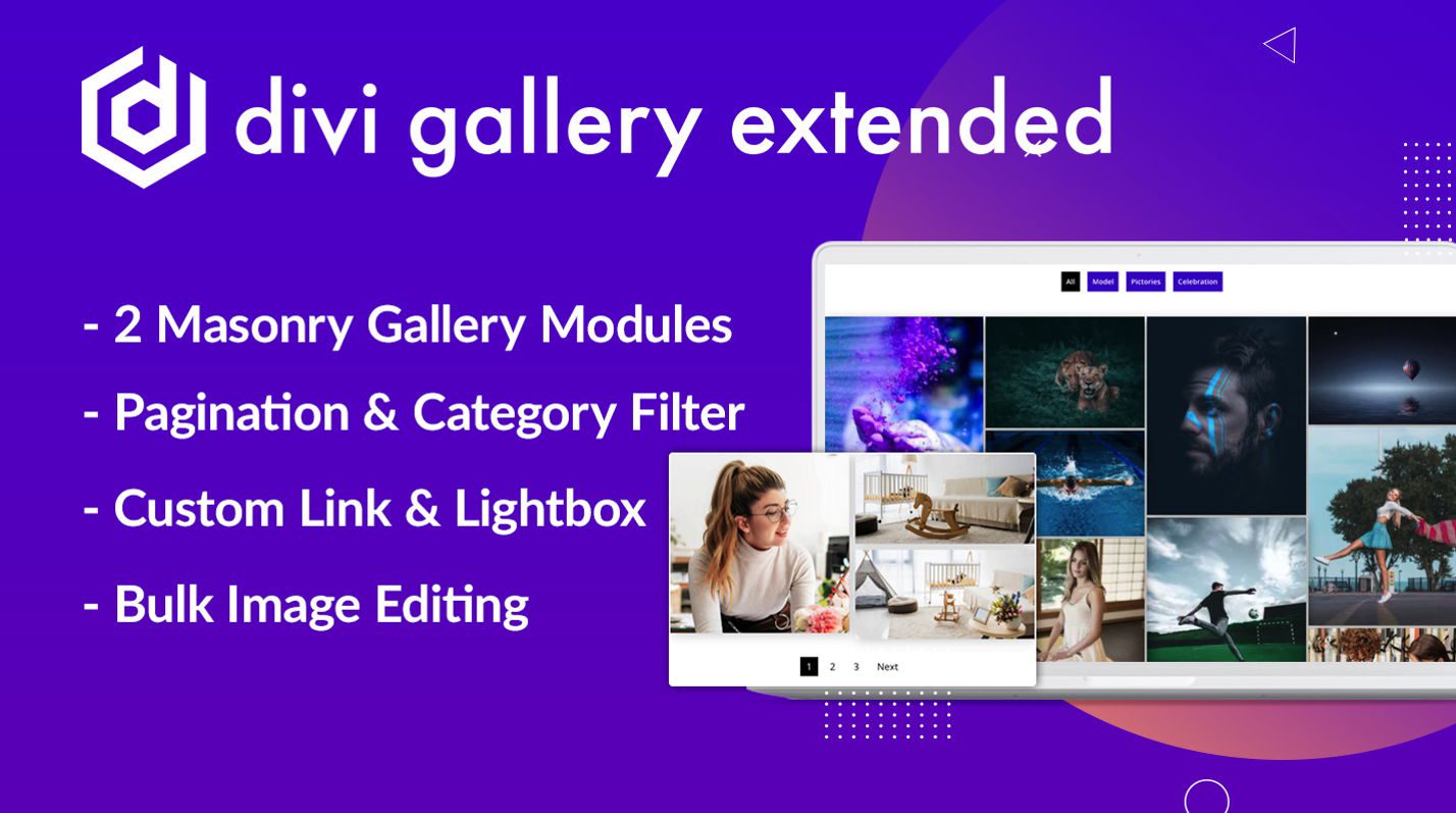 A legjobb Divi Gallery beépülő modulok - Divi Gallery Bővített szekció kiemelt kép.