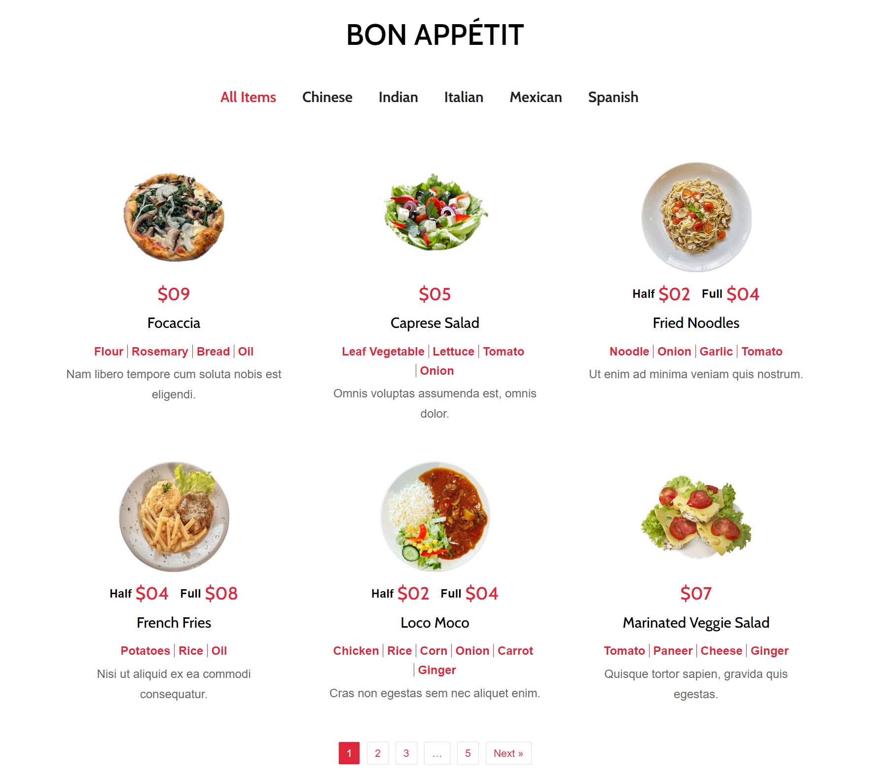 divi restro menu key features A 6 legjobb Divi menübővítmény 2024-ben (Növelje a felhasználói élményt!)