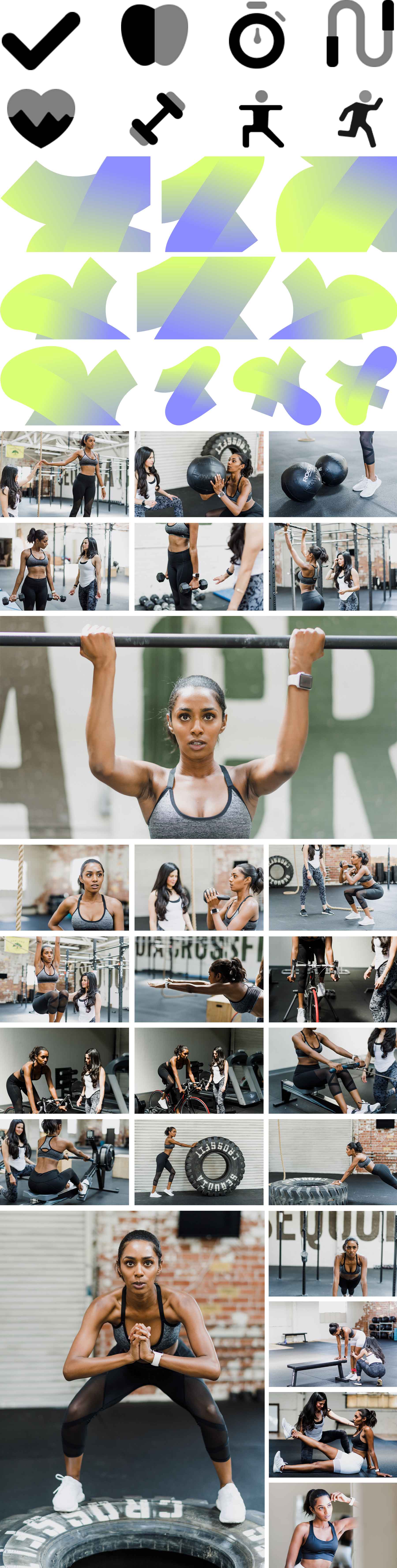 Fitness edző elrendezési csomag a Divi számára