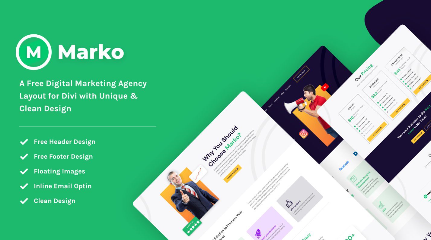 marko landing page section featured image A 6 legjobb Divi céloldal a konverziók növelésére (2024)