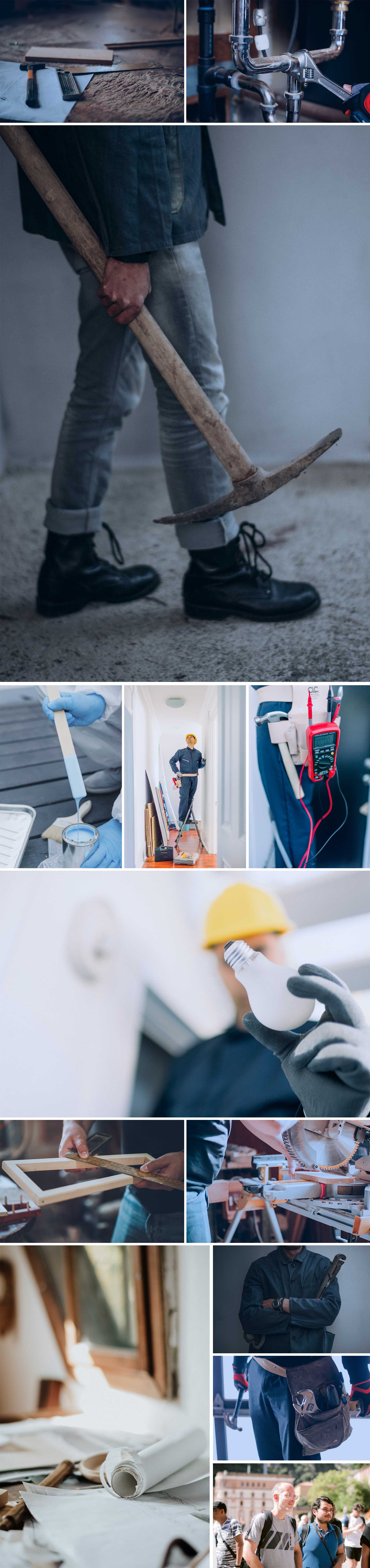 Repairman Layout Pack a Divi számára