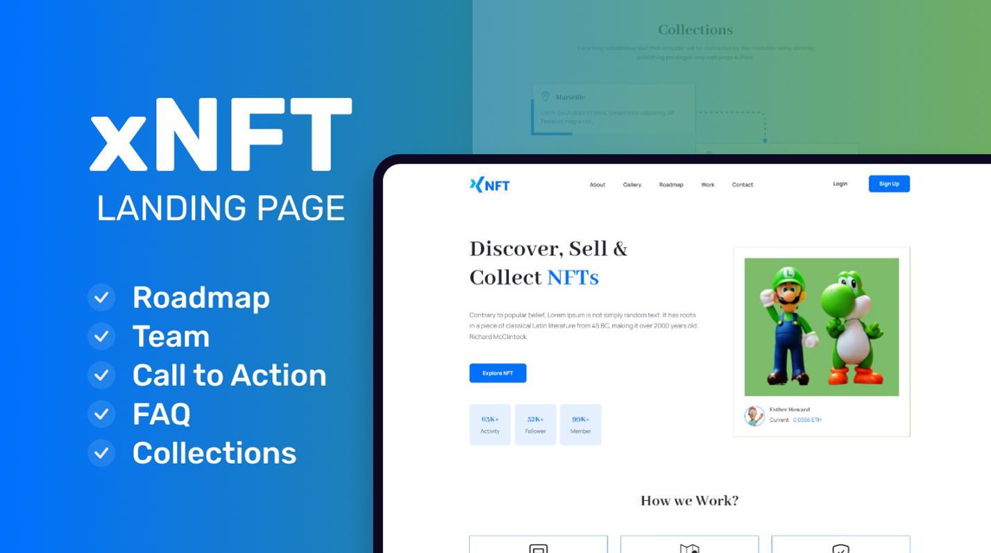 xnft landing page section featured image A 6 legjobb Divi céloldal a konverziók növelésére (2024)