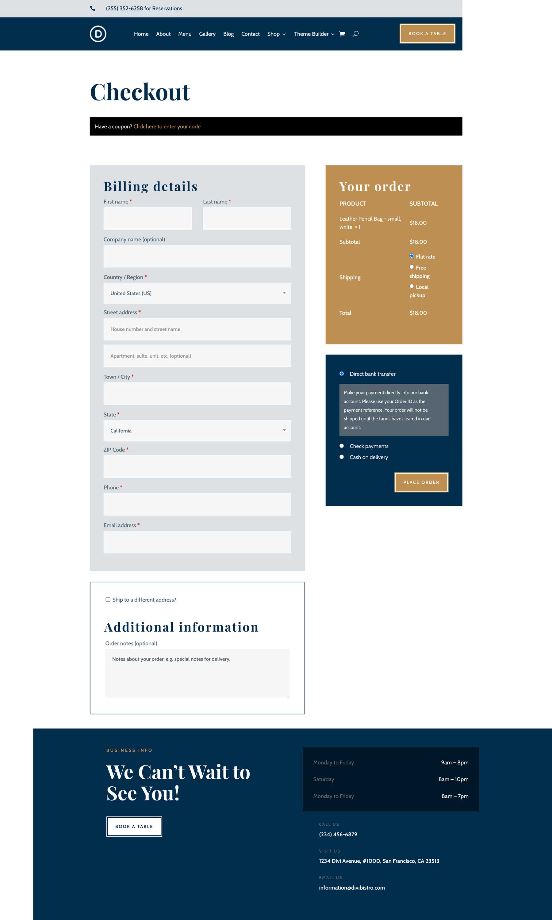 Bisztró témaépítő csomag