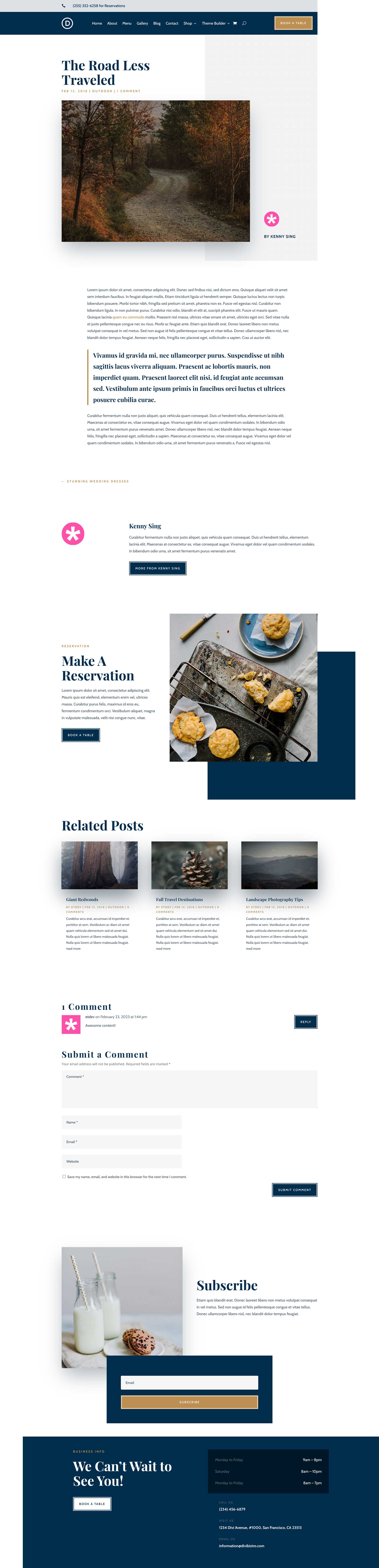 Bisztró témaépítő csomag