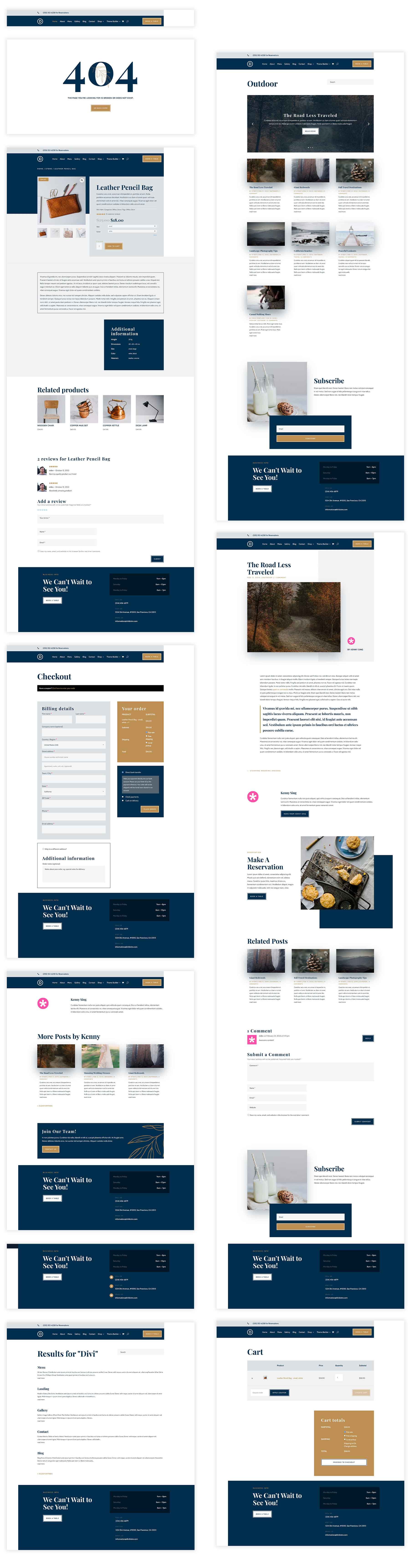 Bisztró témaépítő csomag