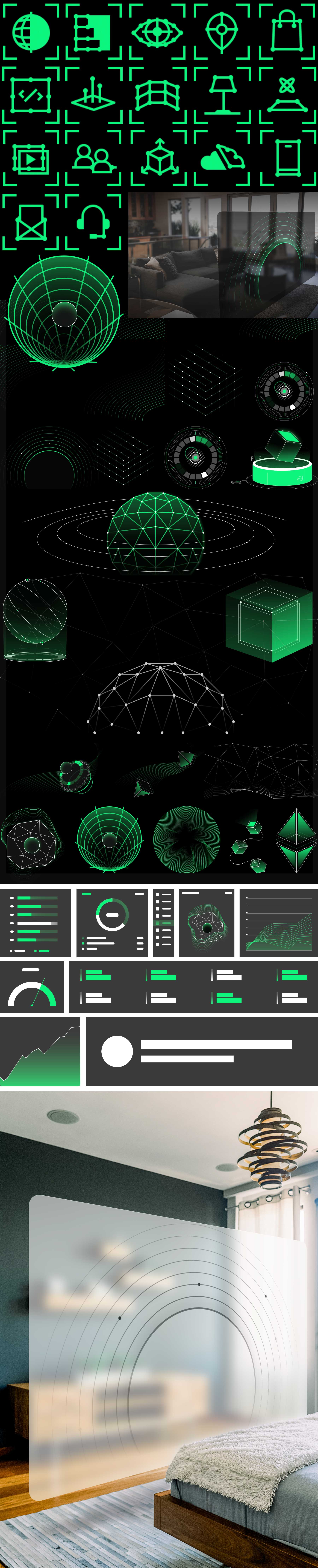 Kiterjesztett valóság elrendezési csomag a Divi számára