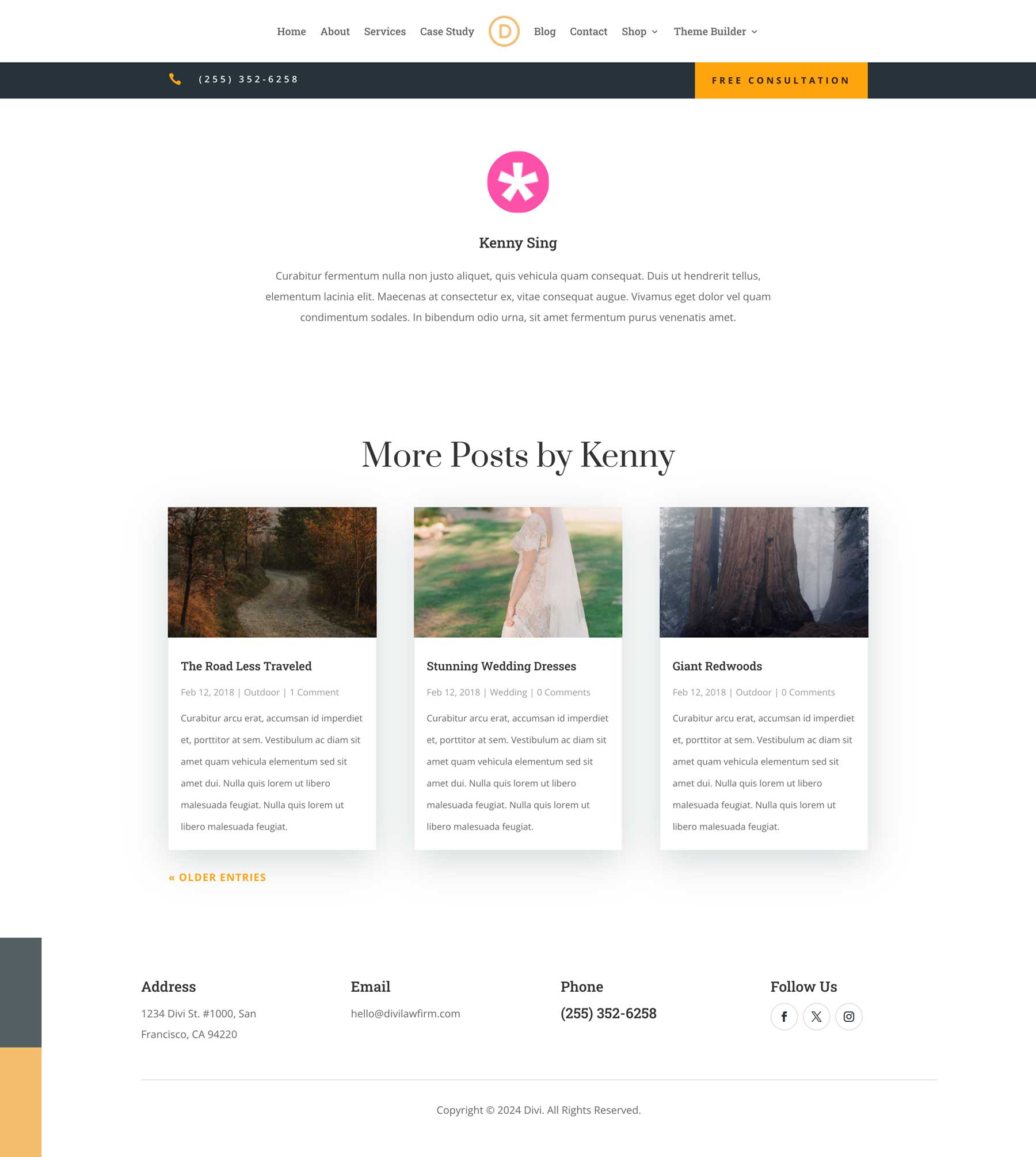 Ügyvédi Iroda témaépítő csomag