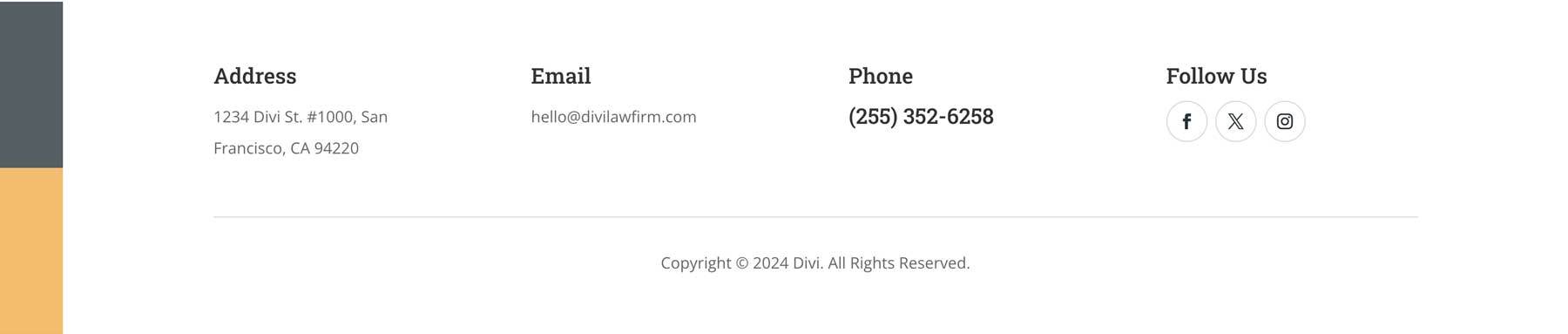 Ügyvédi Iroda témaépítő csomag