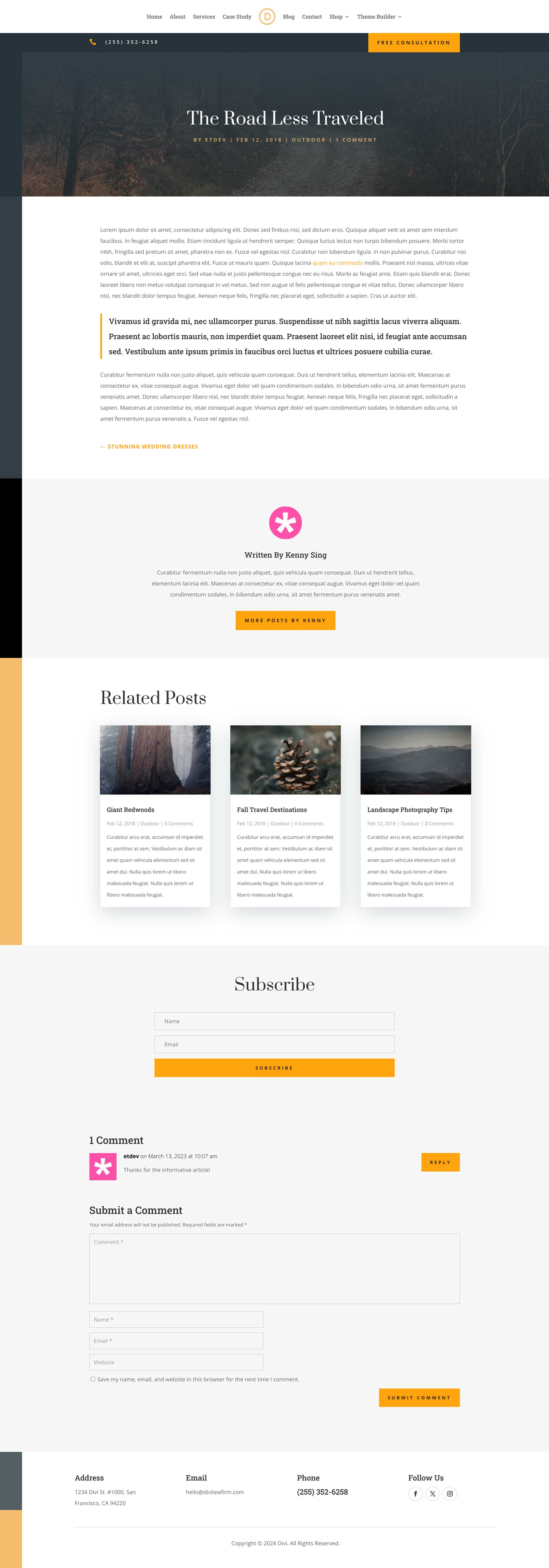 Ügyvédi Iroda témaépítő csomag