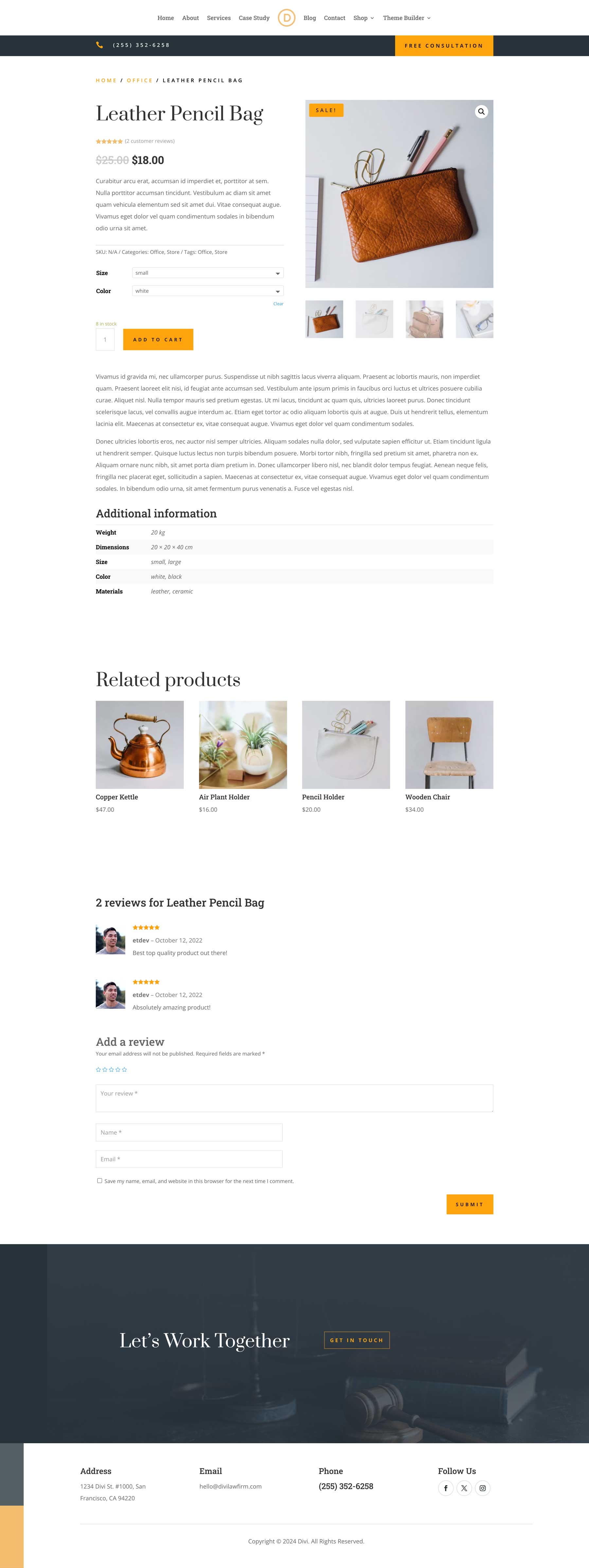 Ügyvédi Iroda témaépítő csomag