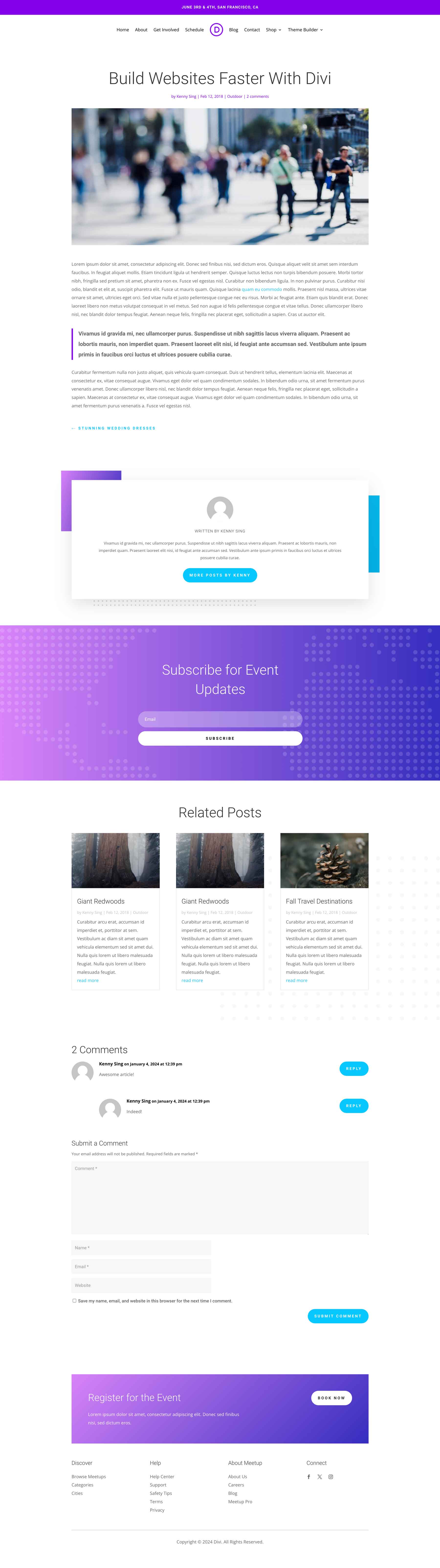 Meetup témaépítő csomag