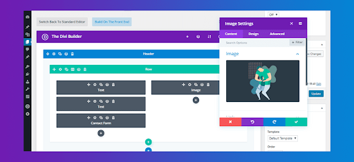A Divi Builder használata 