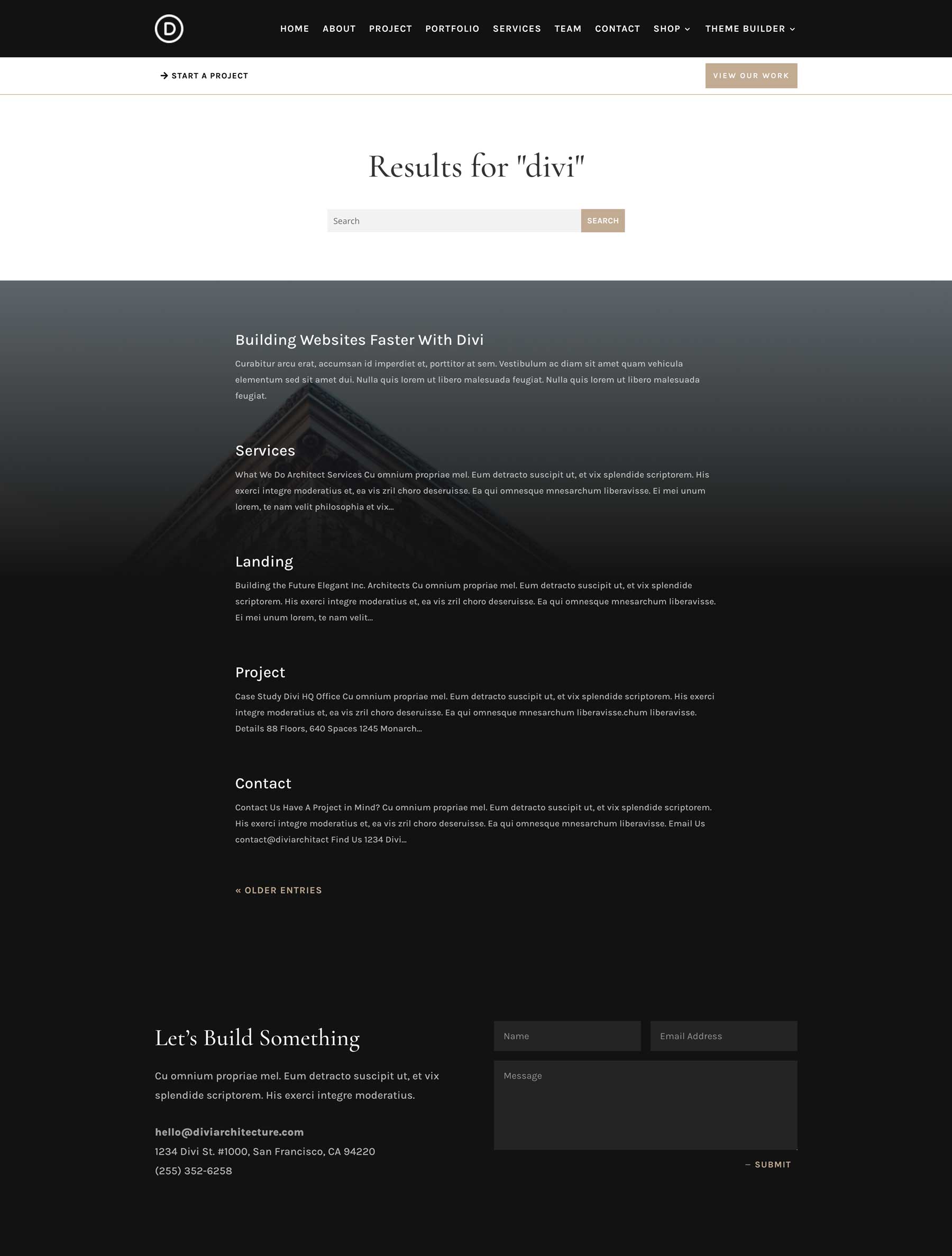 Architecture Firm témaépítő csomag