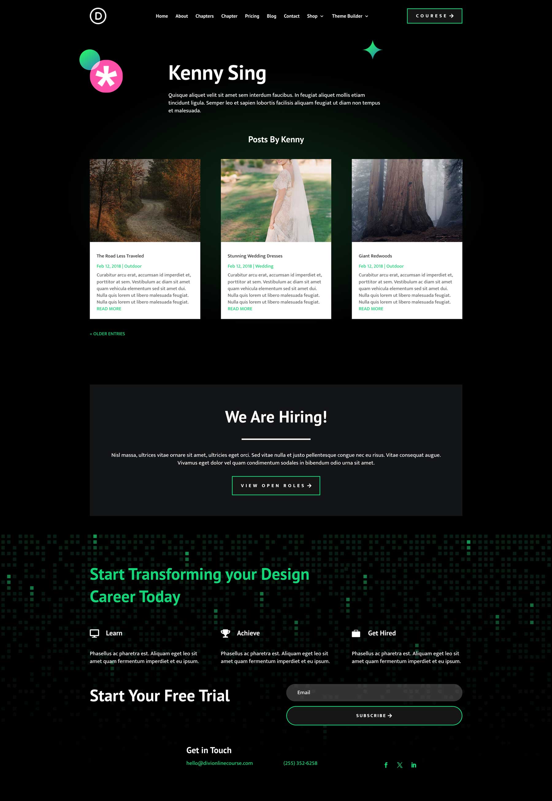 Online kurzus témaépítő csomag