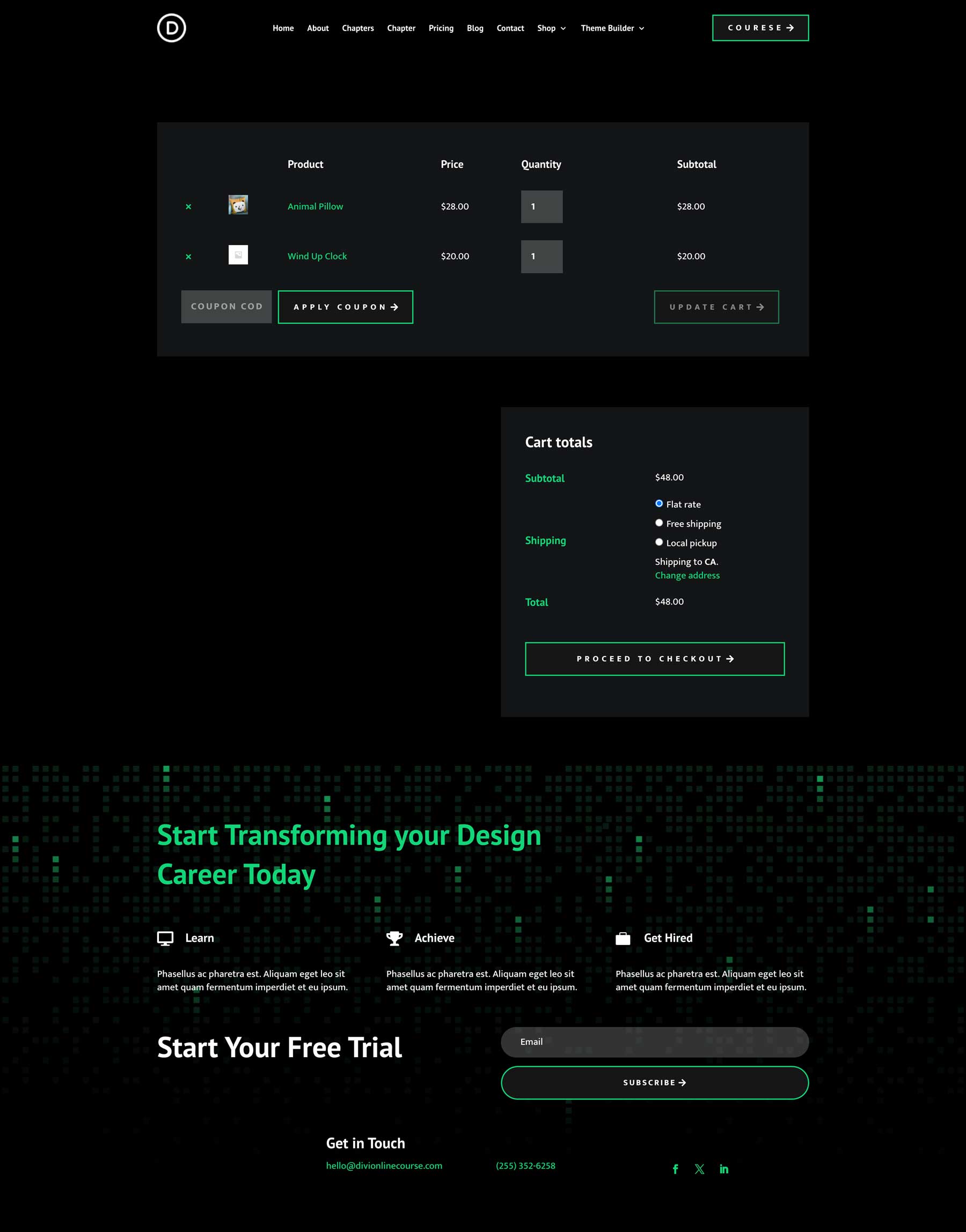 Online kurzus témaépítő csomag