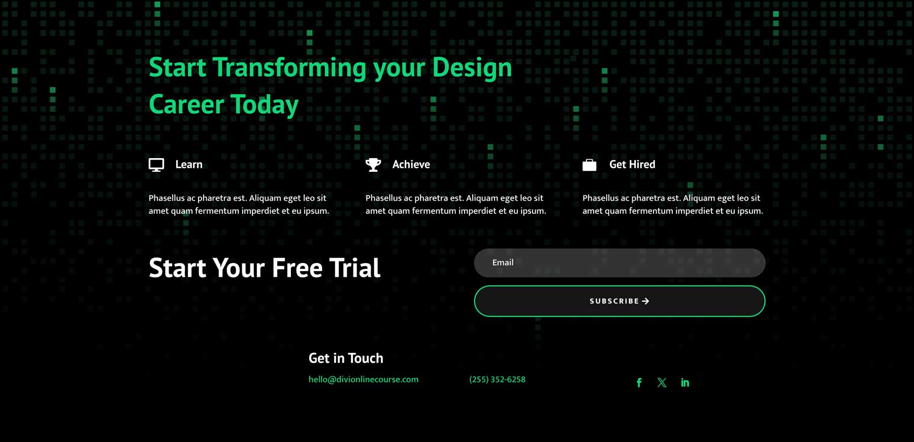 Online kurzus témaépítő csomag