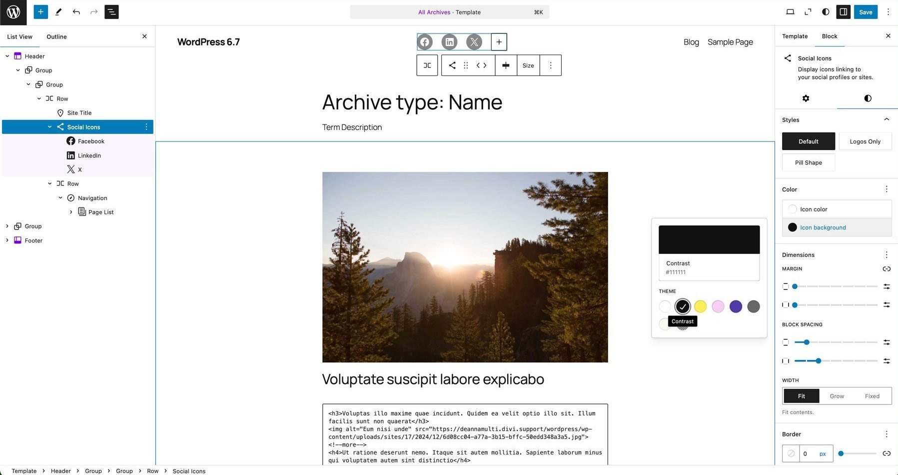 wordpress 6.7 áttekintés