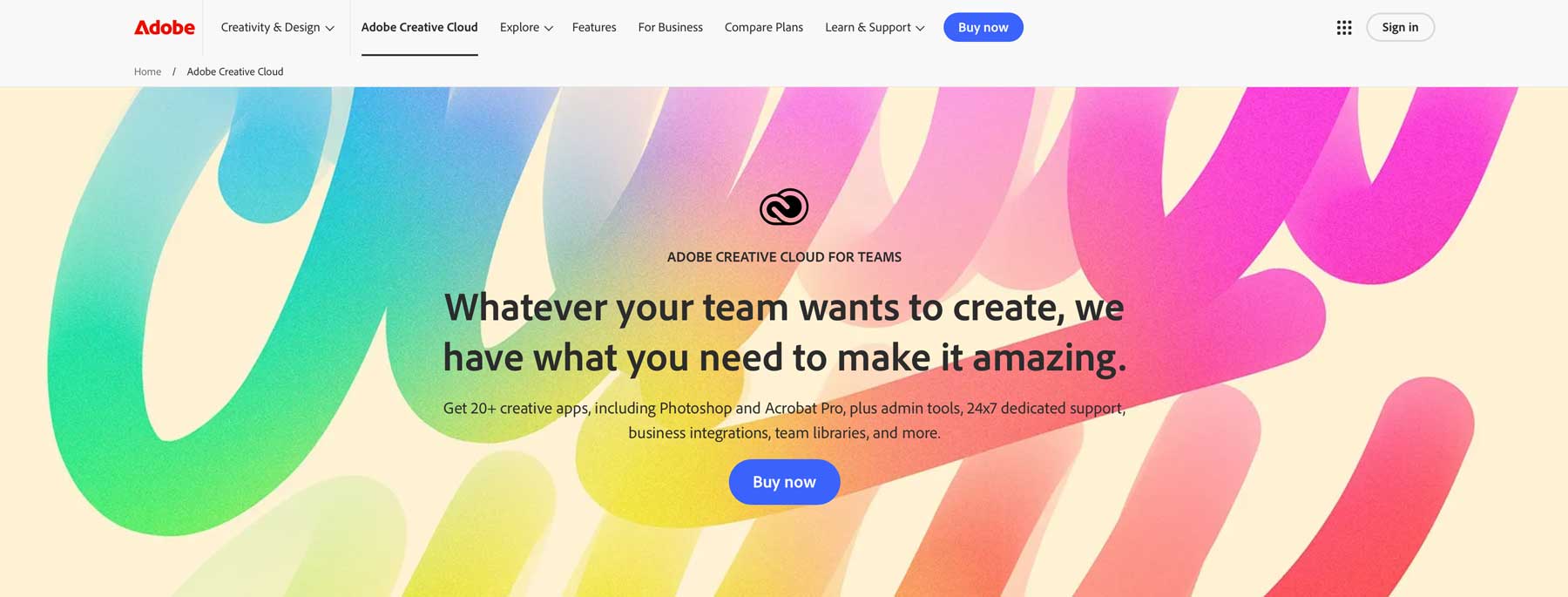Adobe Creative Cloud A legjobb webtervező szoftver szabadúszóknak és ügynökségeknek (2025)