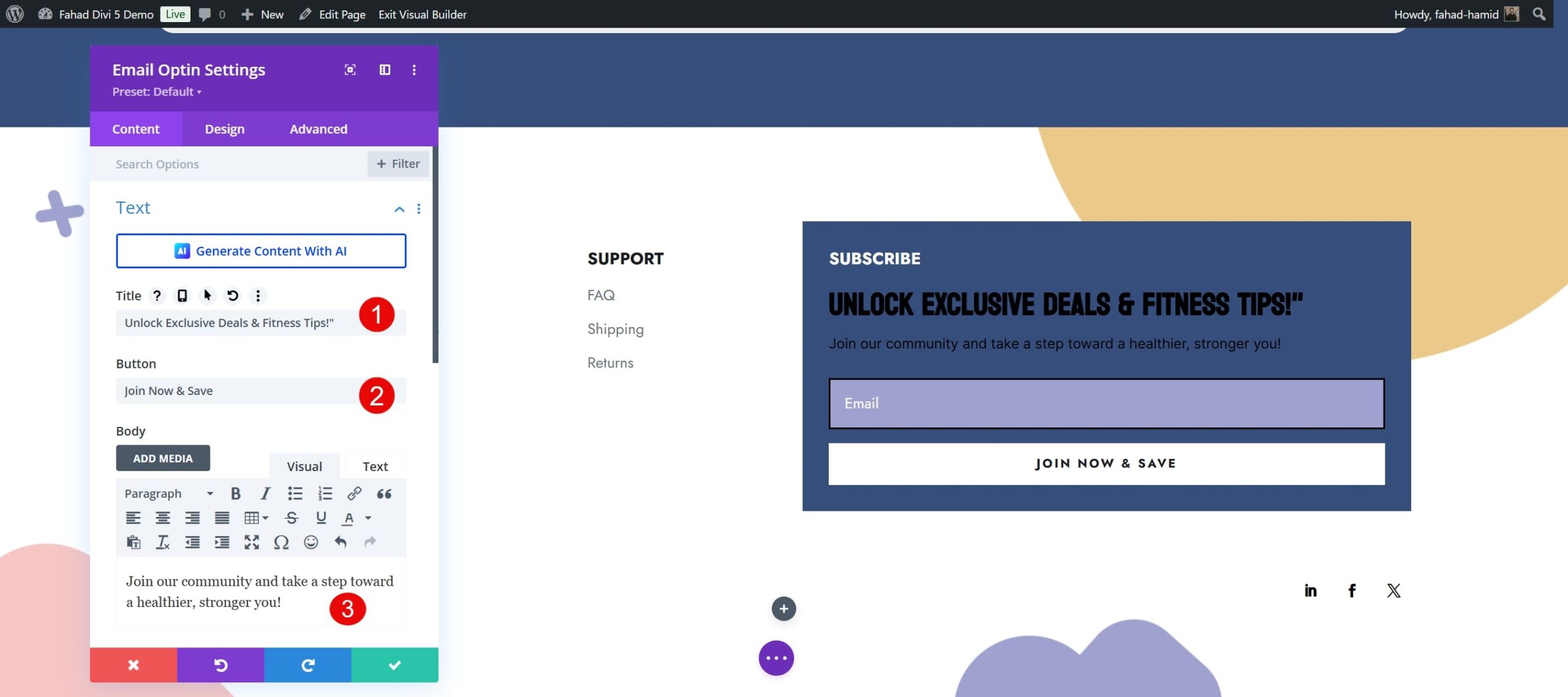 woocommerce testimonial settings 1 scaled A WooCommerce Shop oldal szerkesztése (2025-ös oktatóanyag)